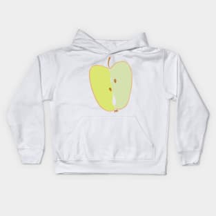 Art apple green Kids Hoodie